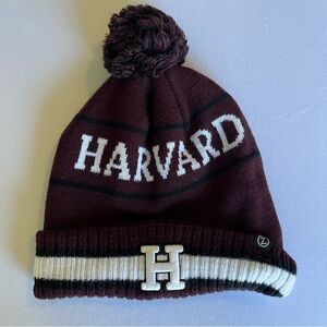 Maroon Harvard Fleece Lined Beanie